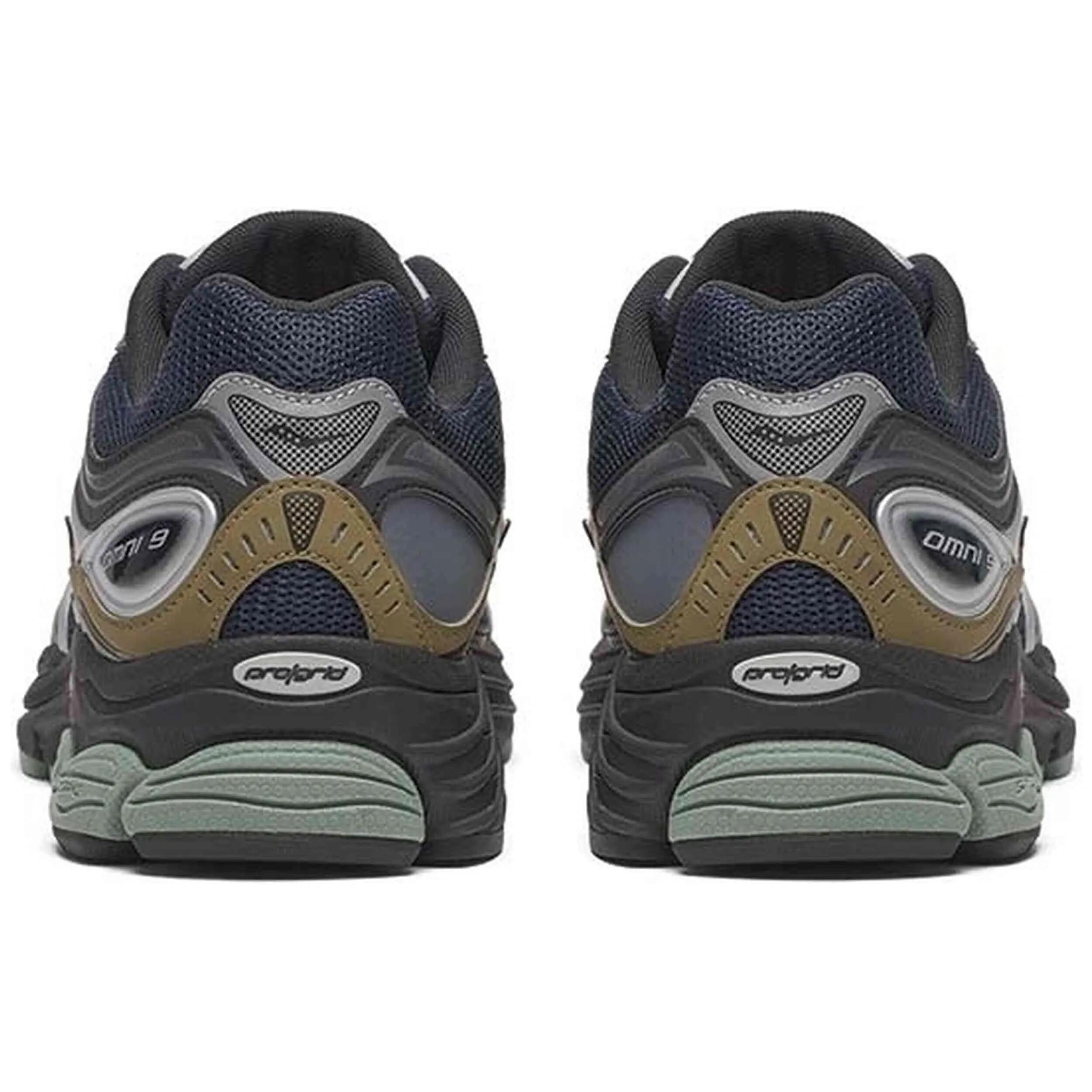 Baskets Saucony modèle Saucony Progrid Omni 9 "Brown" pour homme 3/4