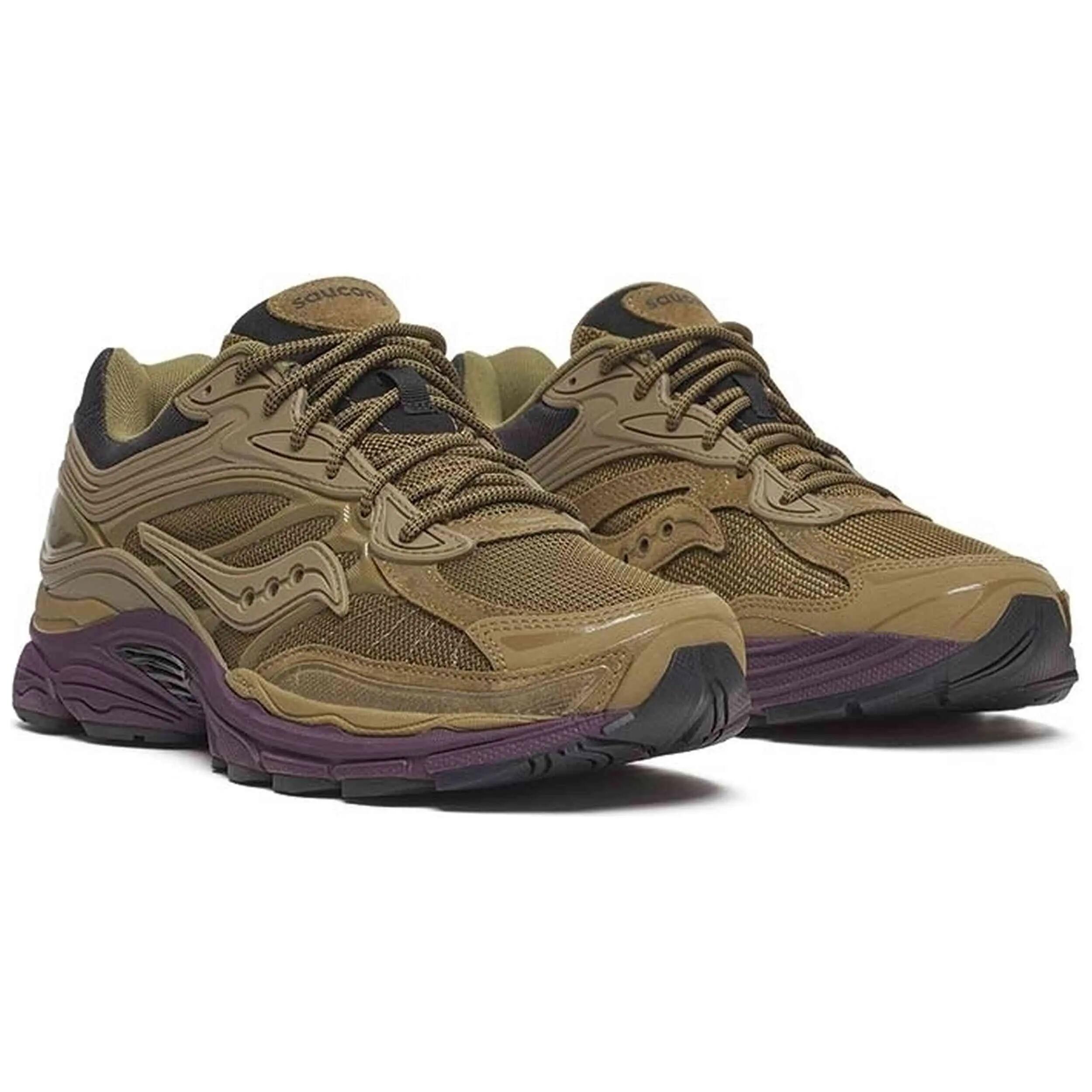 Saucony ProGrid Omni 9 Marrone/Wine 2/4