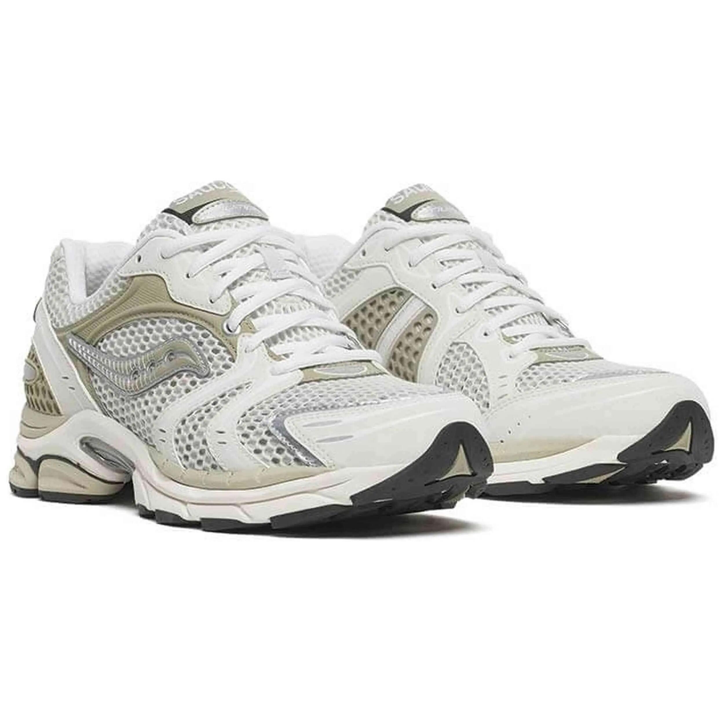 Zapatillas Saucony modelo Saucony Progrid Triumph 4 "White Onyx" para hombre 2/4