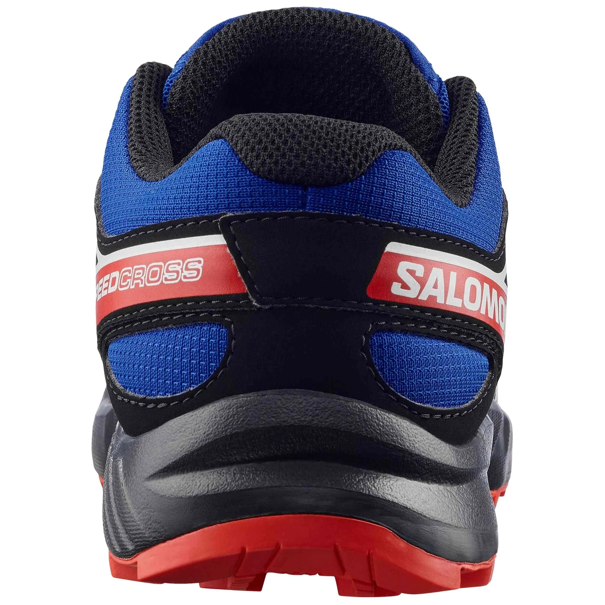 Salomon Speedcross Scarpe Trail Bambino Blu/Rosso 4/5