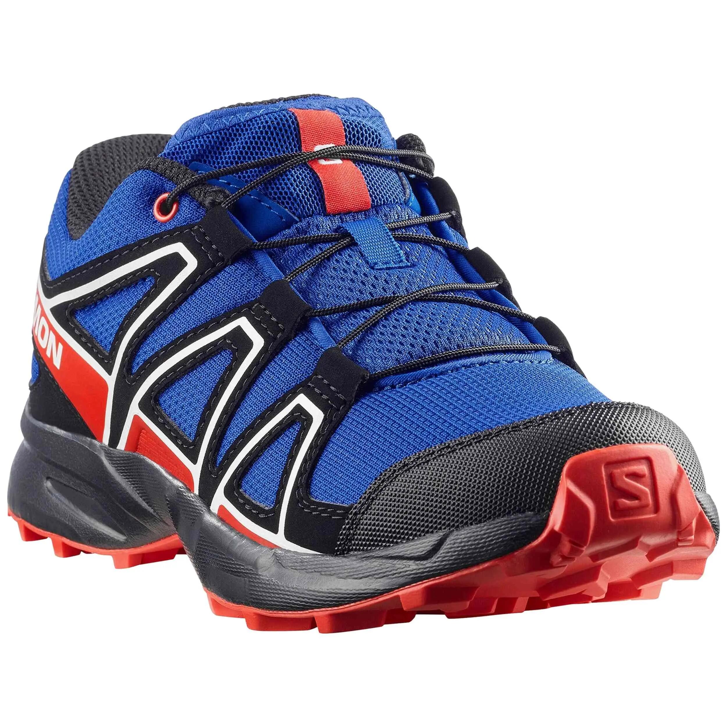 Salomon Speedcross Scarpe Trail Bambino Blu/Rosso 3/5