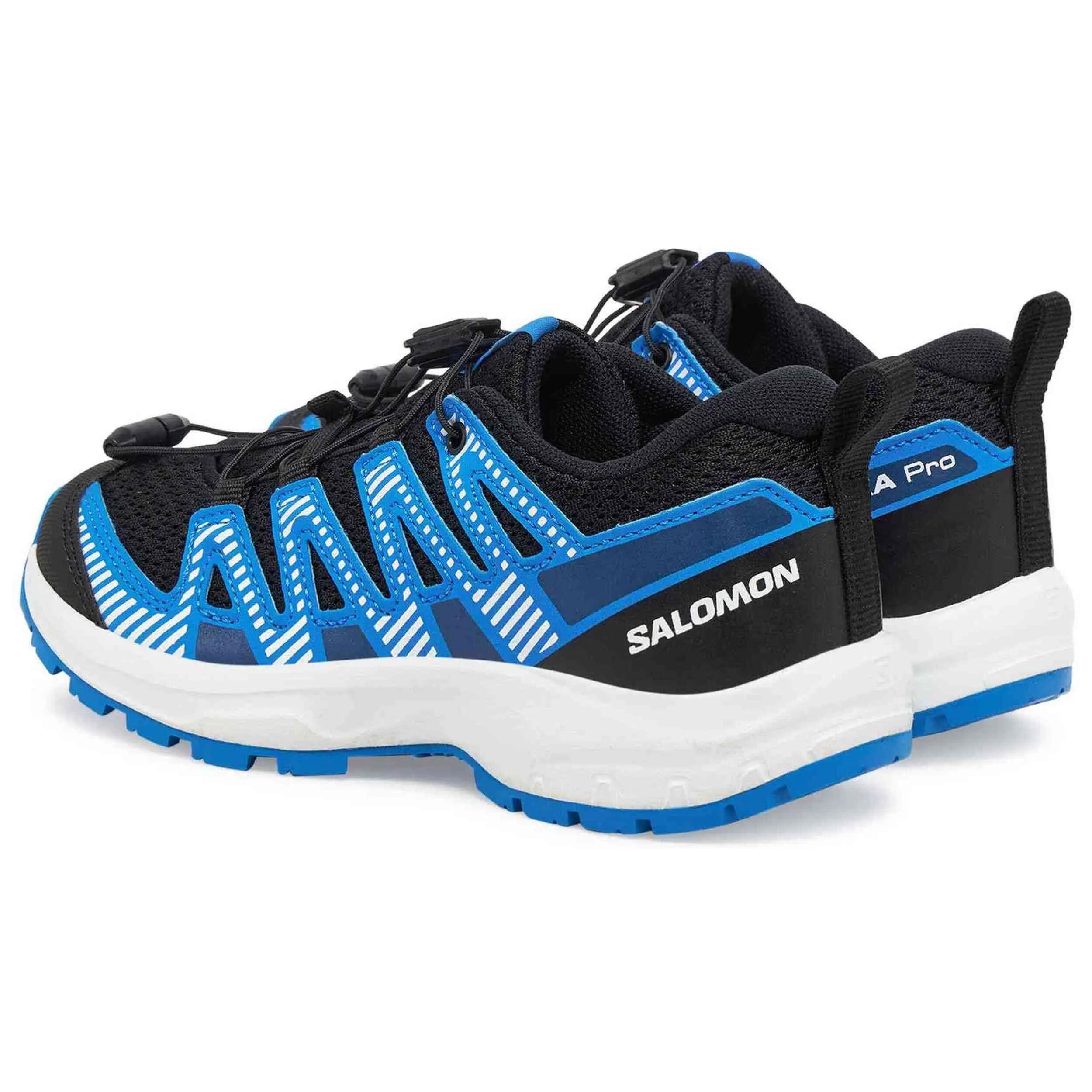 Salomon XA Pro V8 Scarpe Trail Bambino Nero/Blu 3/5