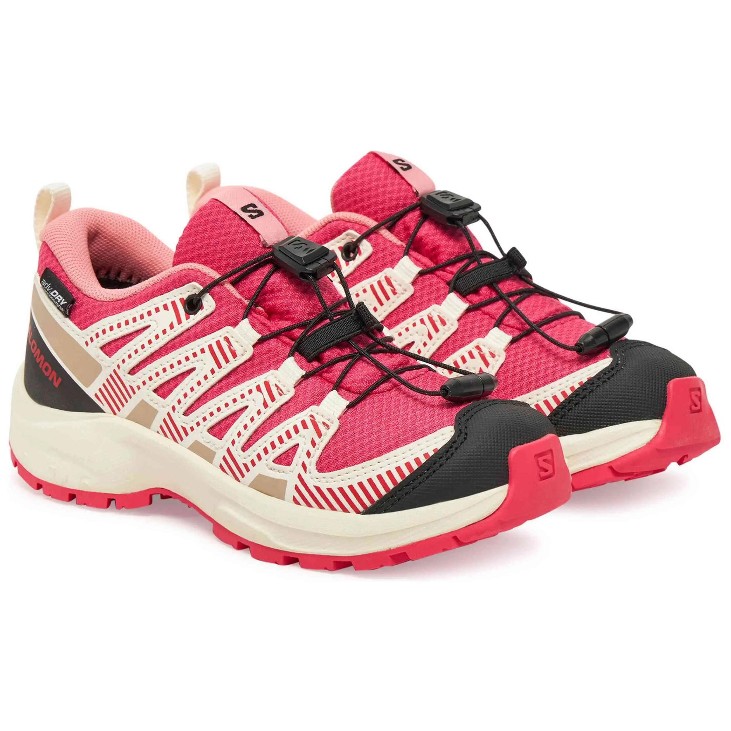 Scarpe Trail Salomon XA Pro V8 Waterproof Rosa Bambino 2/5