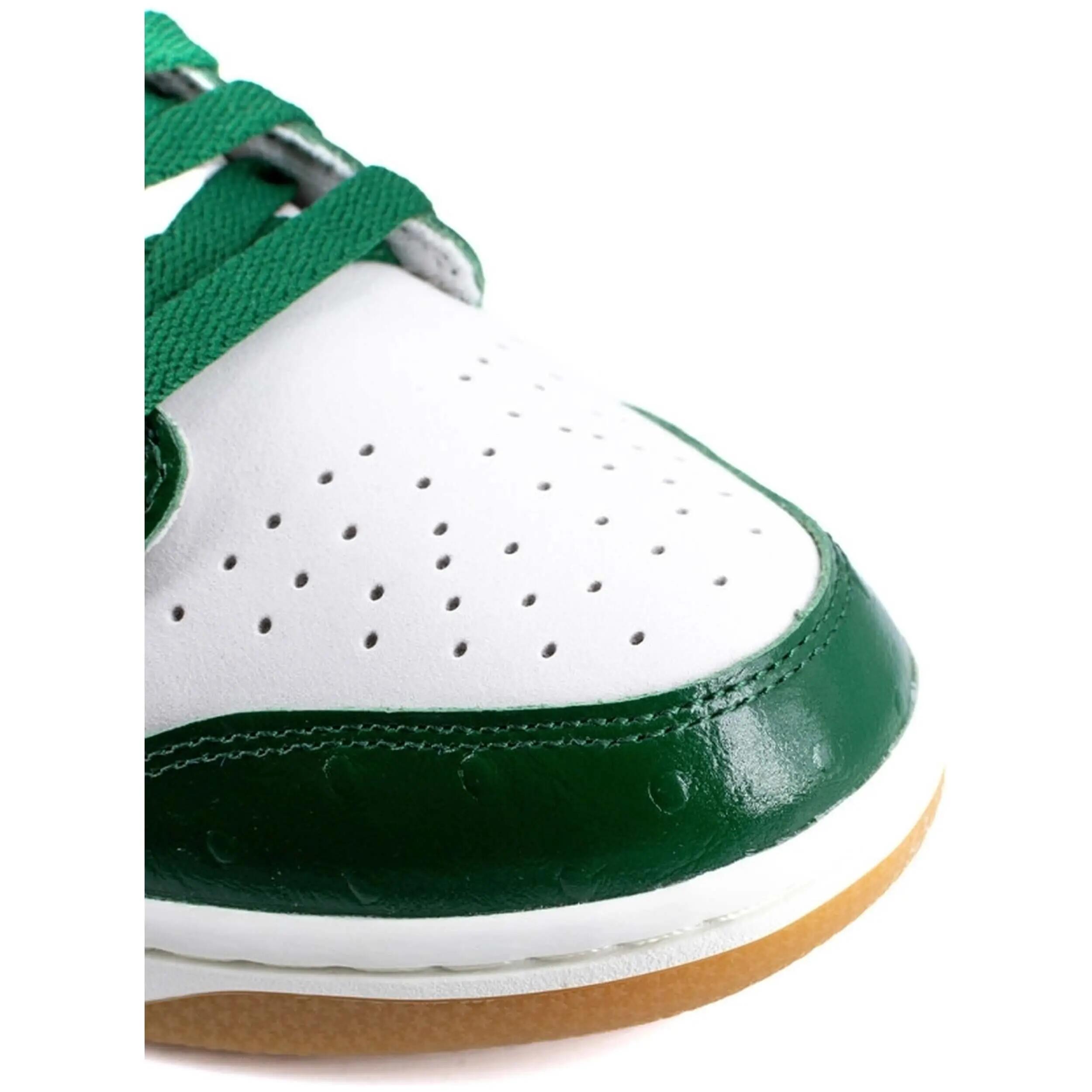 Scarpe - dunk low lx - basse pelle faux-ostrich - gorge green 4/5