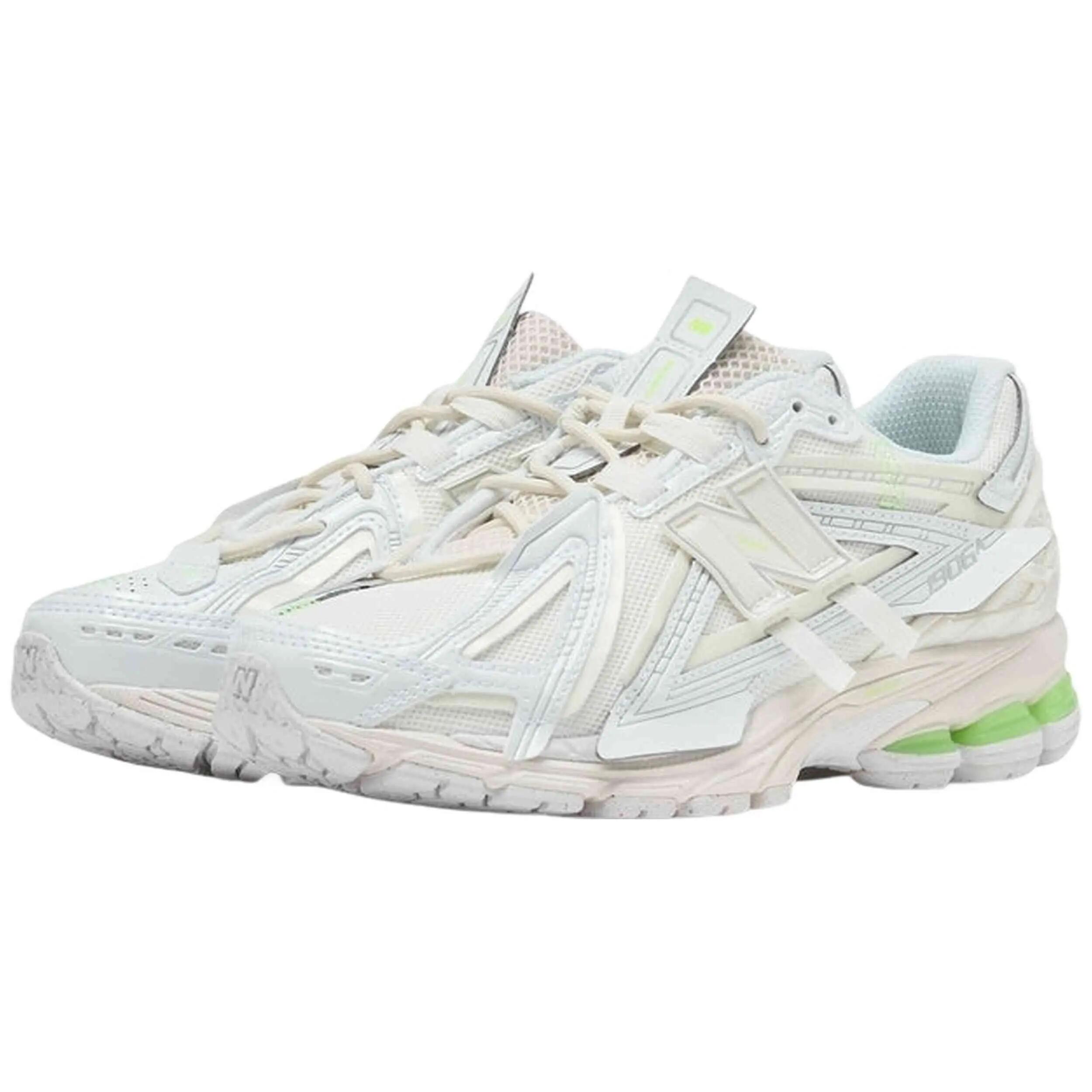 Schoenen  1906A White Green 5/5