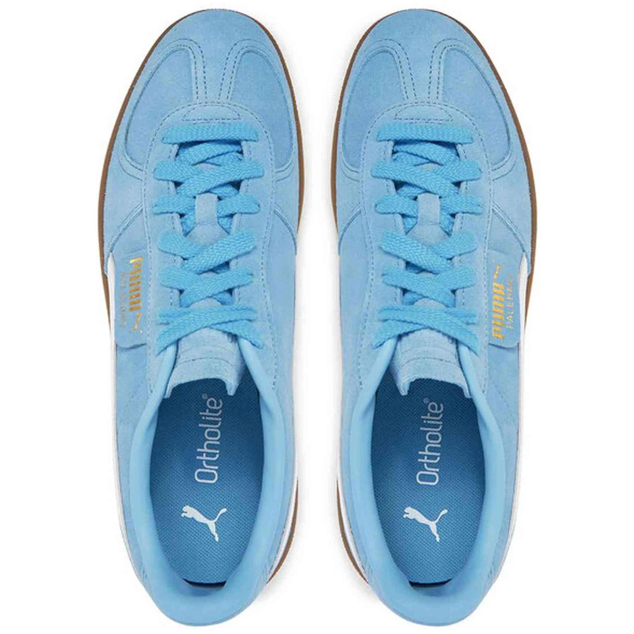 Scarpe Uomo Puma Palermo Team Light blu 5/6