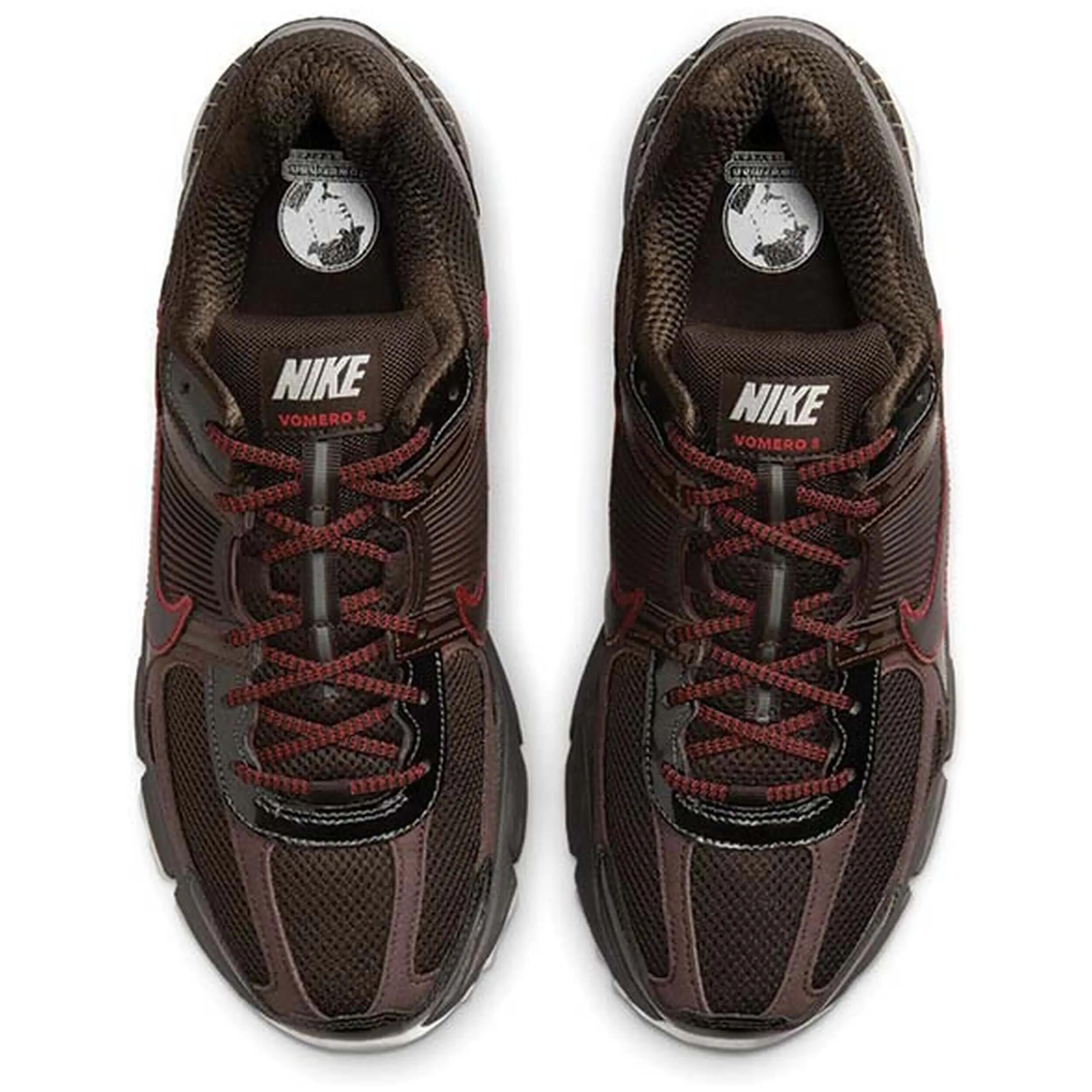 Laufen - schuhe - gedämpft - zoom vomero 5 - velvet brown 4/5