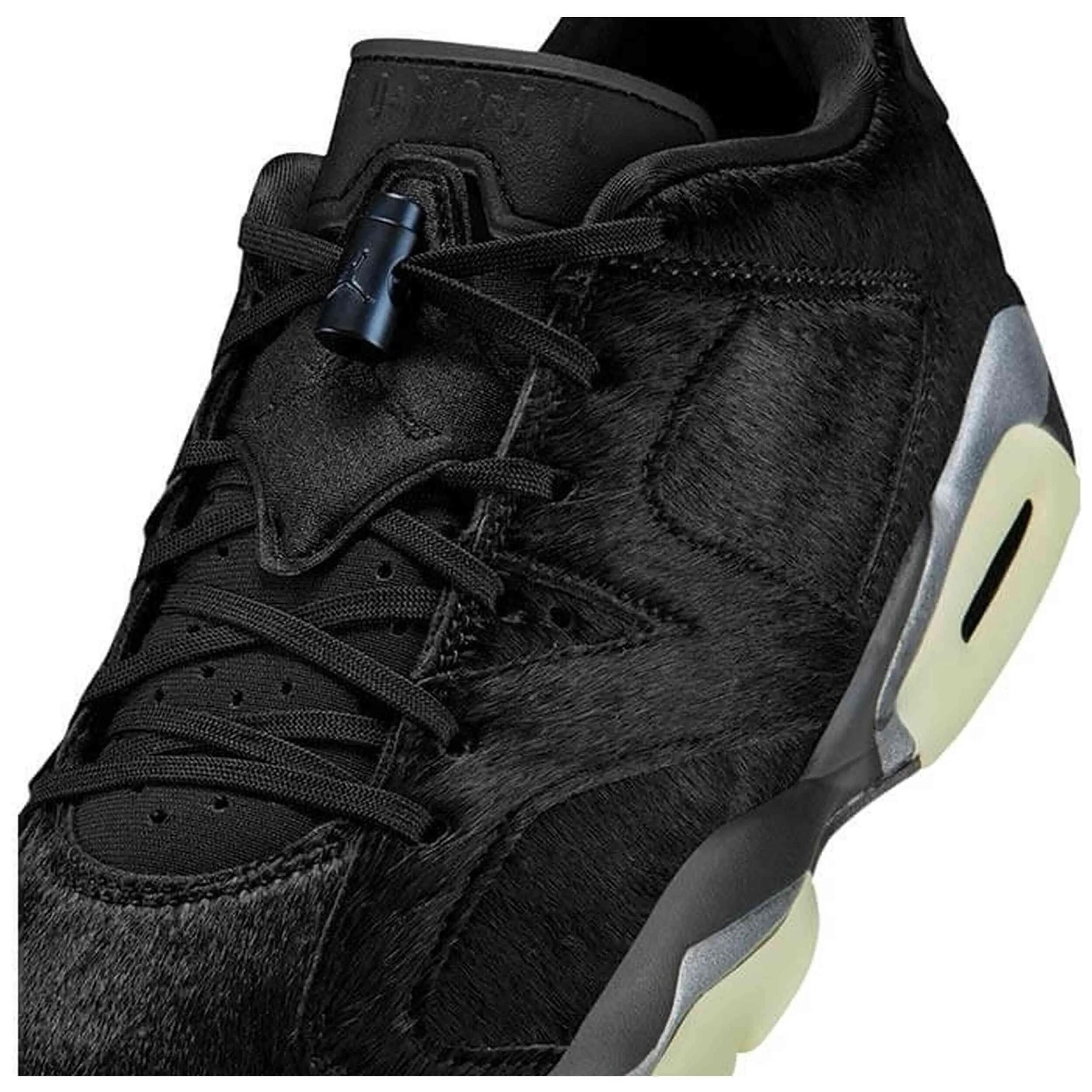 Zapatillas Jordan modelo Air Jordan 6 Retro Low W "Black" para mujer 2/5