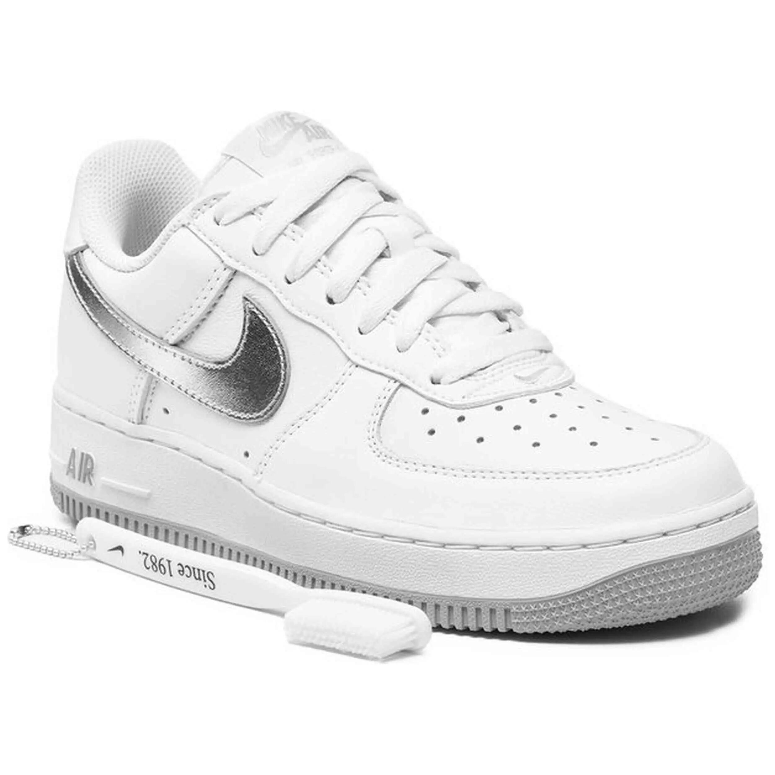 Zapatos - Air Force 1 Low - Plateado metálico/Dorado metálico 5/5
