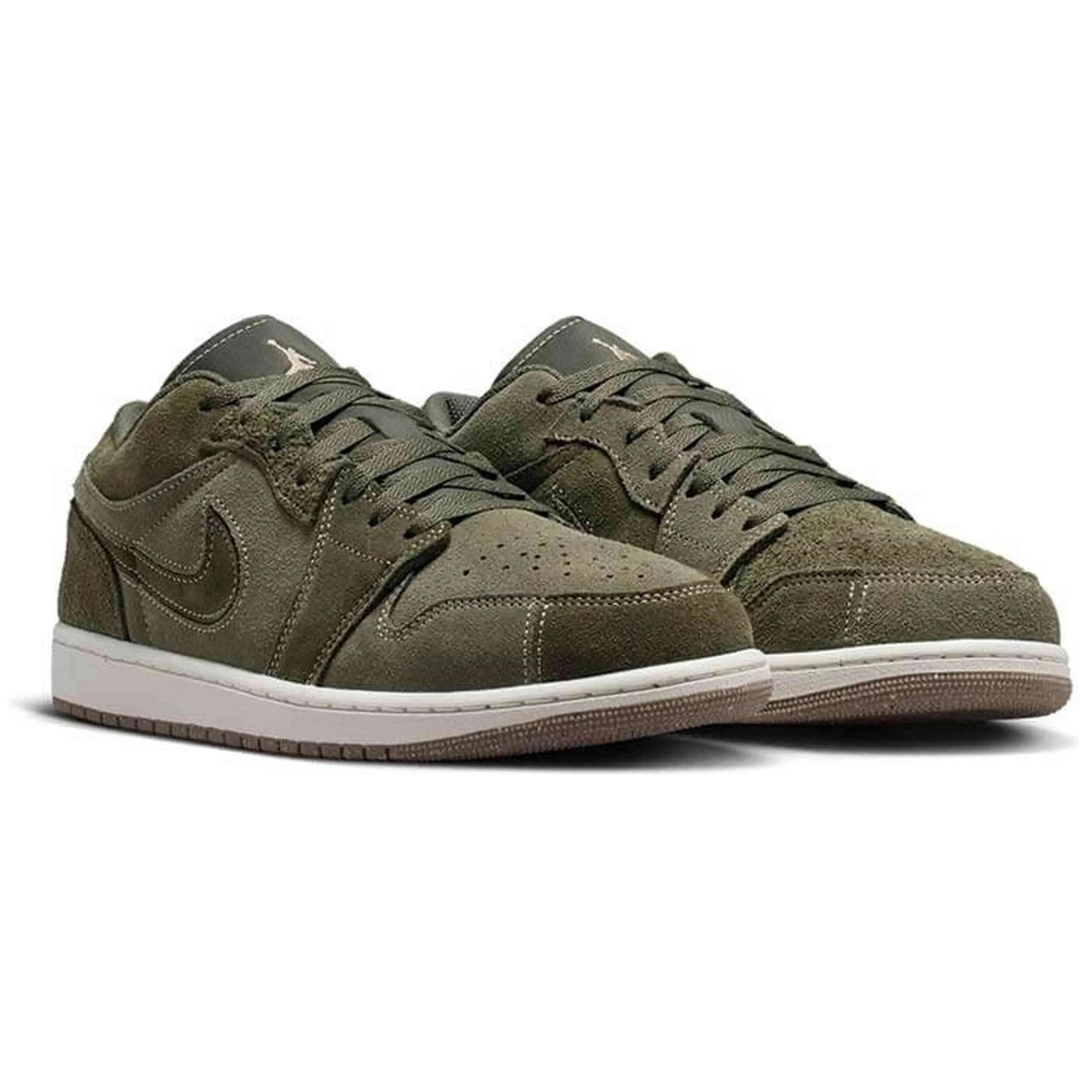 Sapatilhas Jordan modelo Air Jordan 1 Low SE Craft "Cargo Khaki" para homem 3/5
