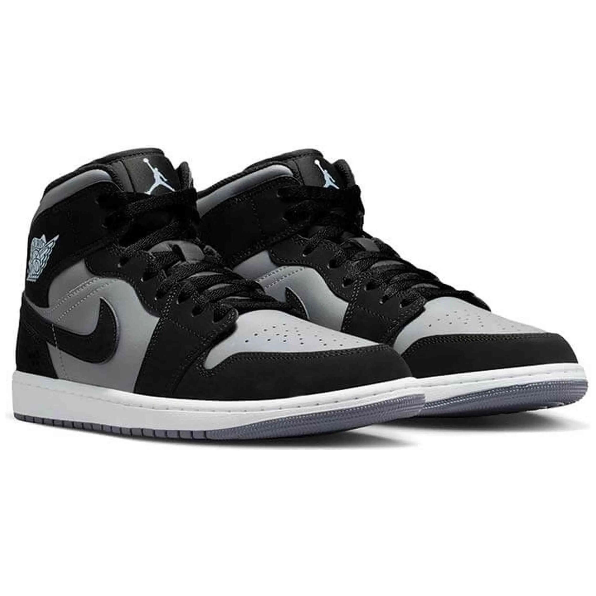 Sapatilhas Jordan modelo Air Jordan 1 Mid "Black" para homem 3/5