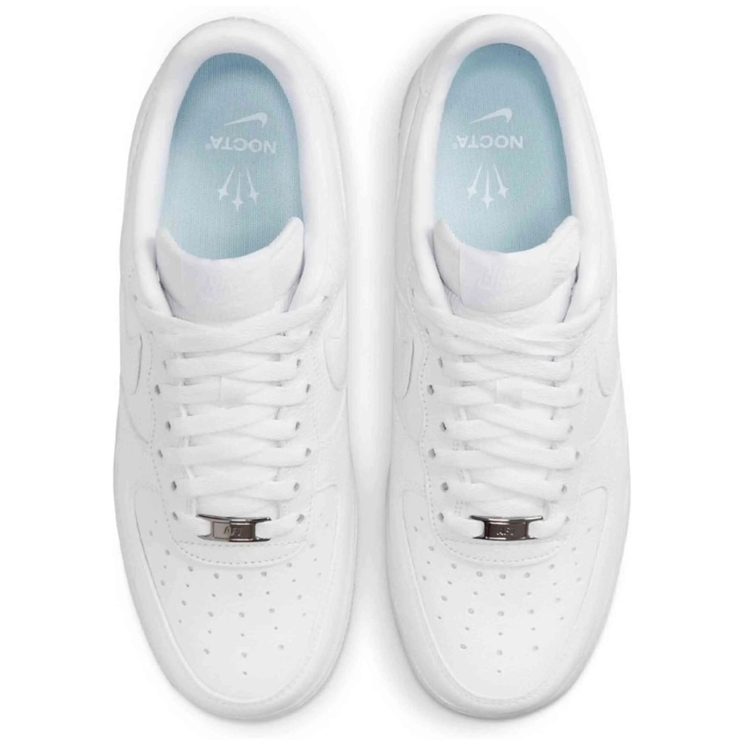 Scarpe - sport - uomo - edizione NOCTA - dettagli firmati - bianco. 4/5