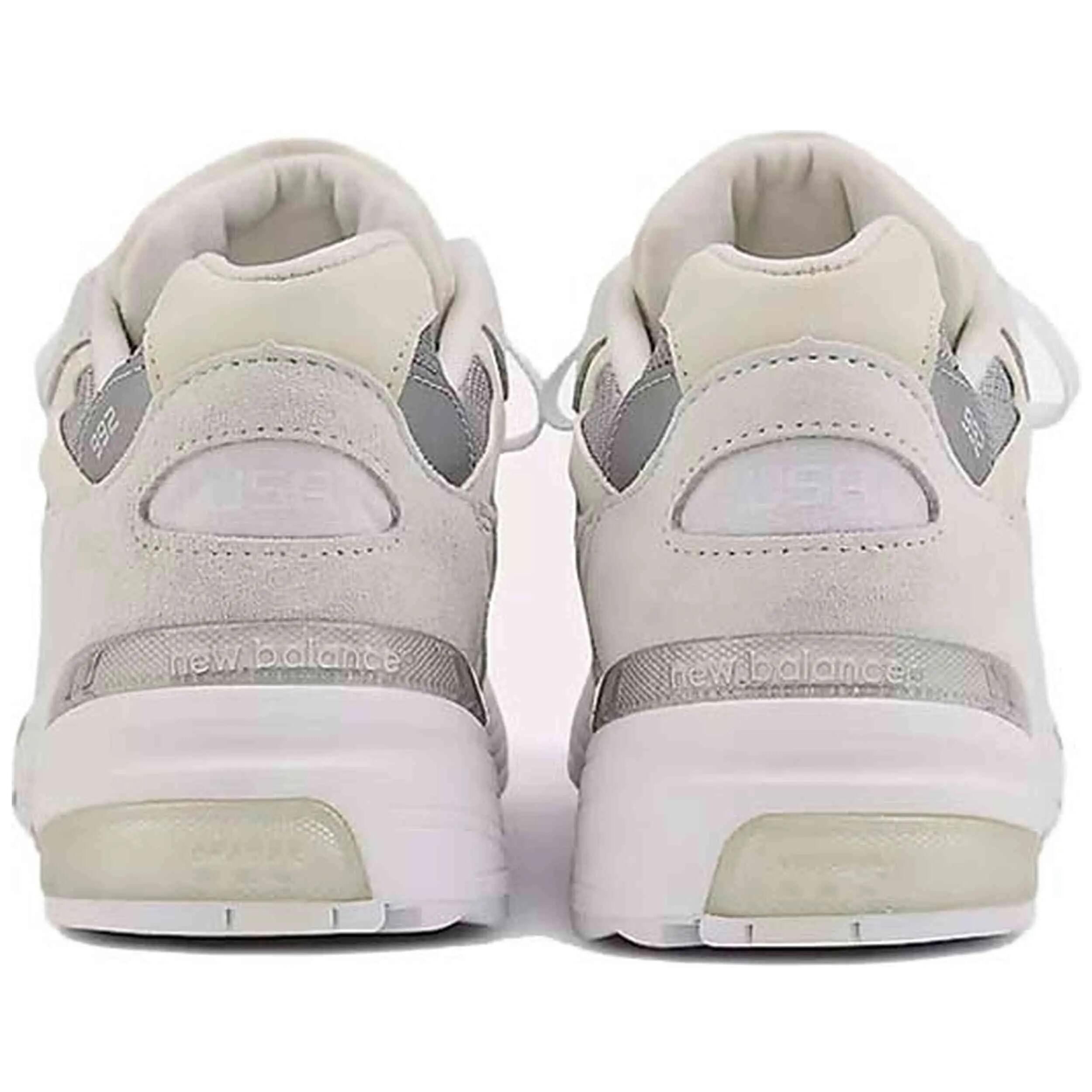 Zapatillas New Balance modelo New Balance 992 Made in USA “White” para unisex 3/4
