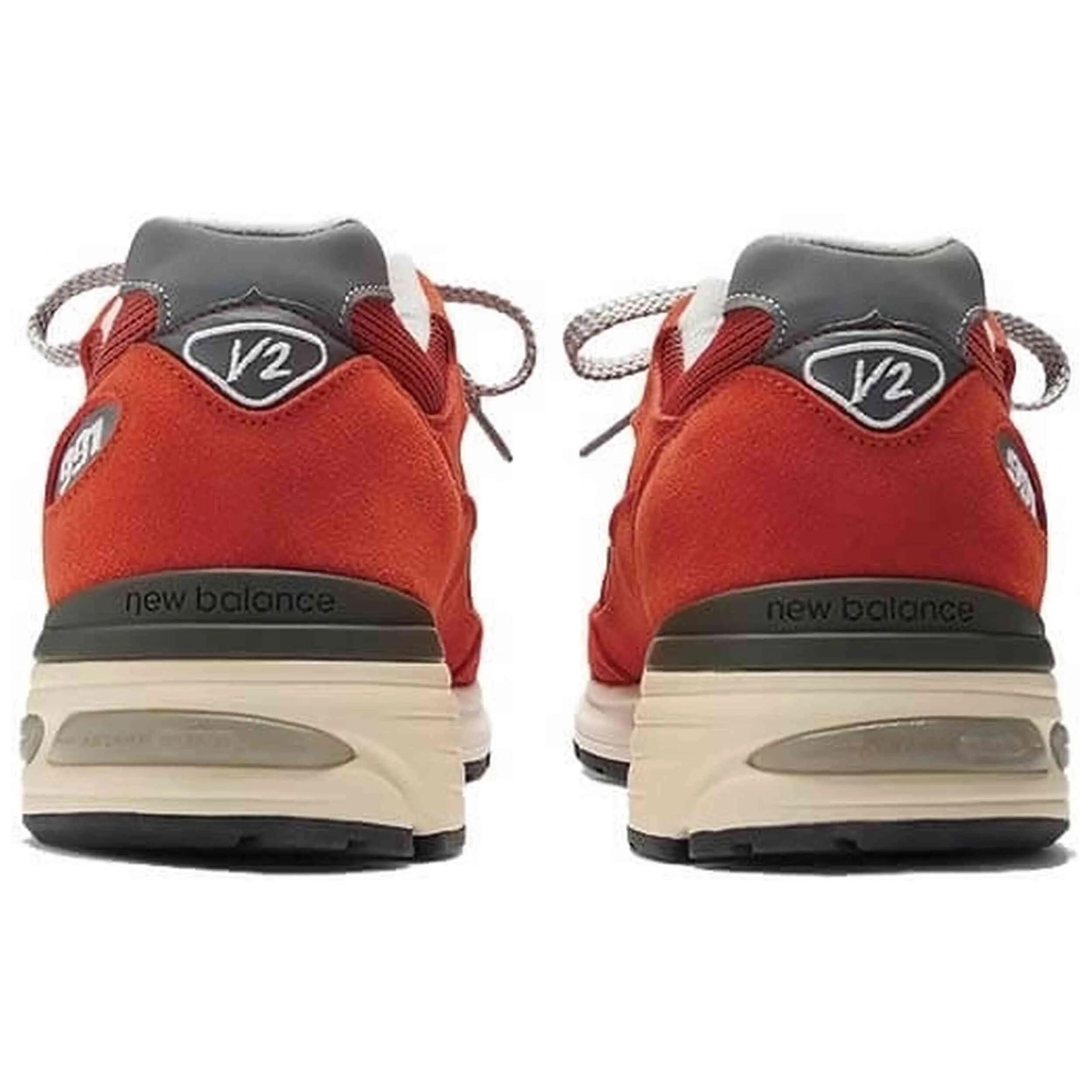 Schoen New balance model New Balance Made in UK U991v2 "Grenadine" voor unisex 3/4