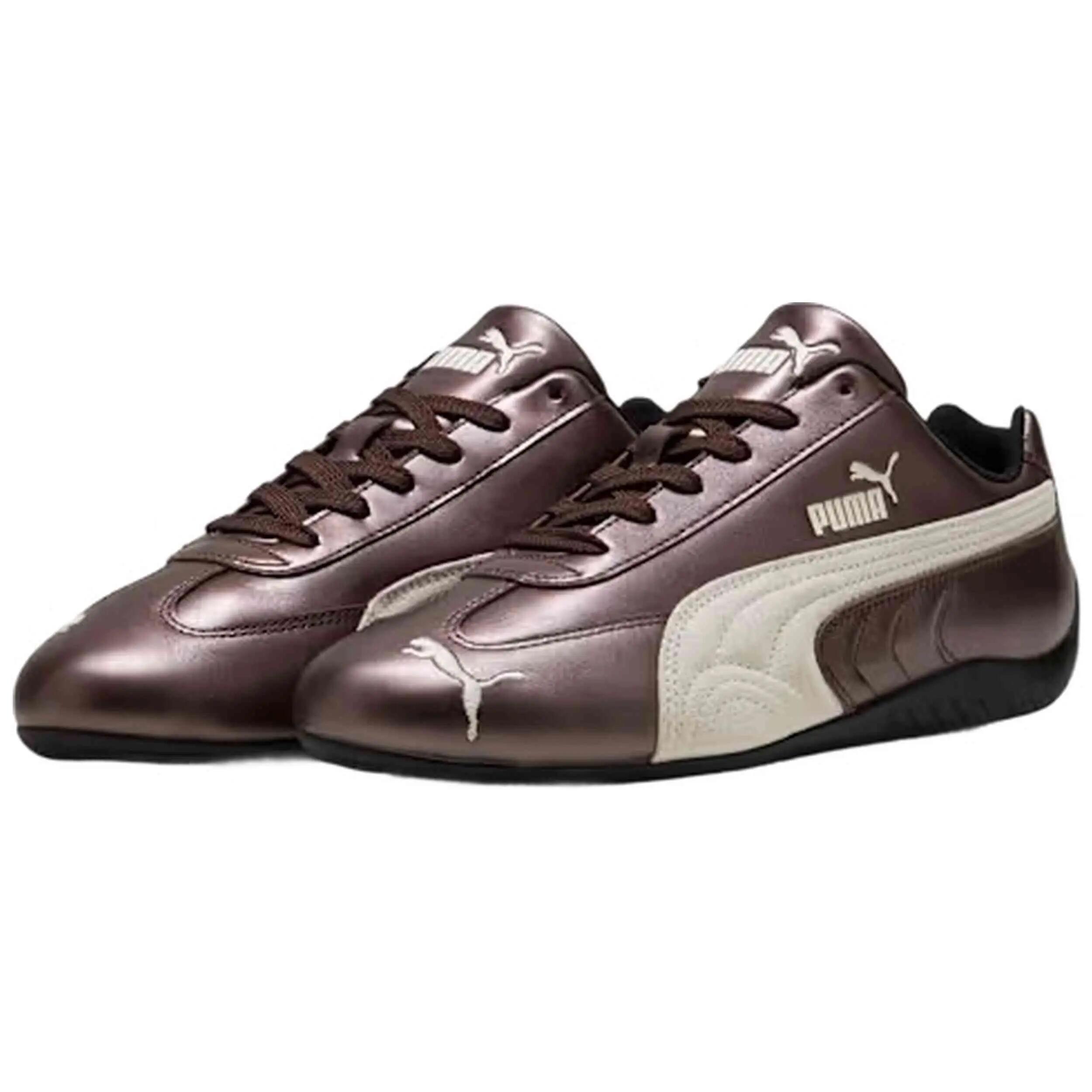 Zapatillas Puma modelo Puma Speedcat Metallic "Warm Brown" para unisex 3/5