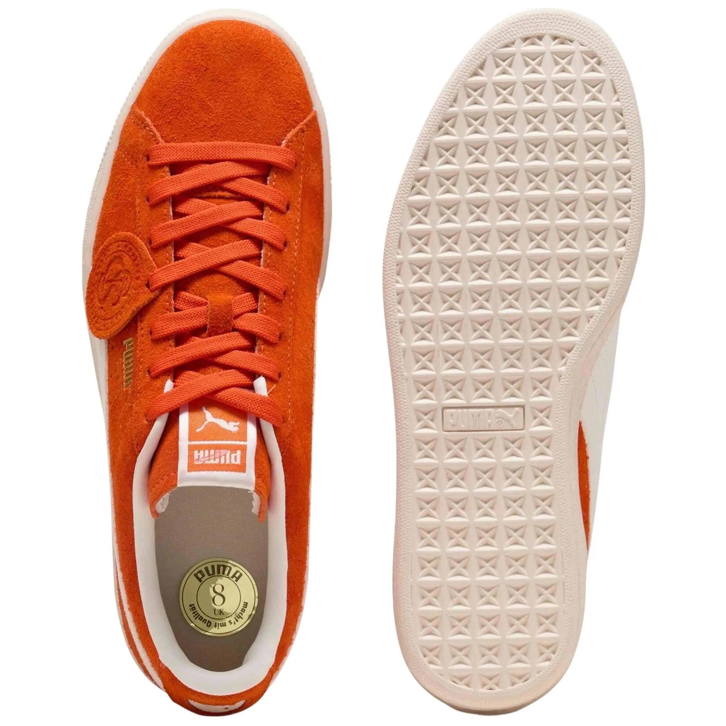 Baskets Puma modèle Puma Suede Charles F. Stead IV "Orange Glo" pour unisexe 5/5