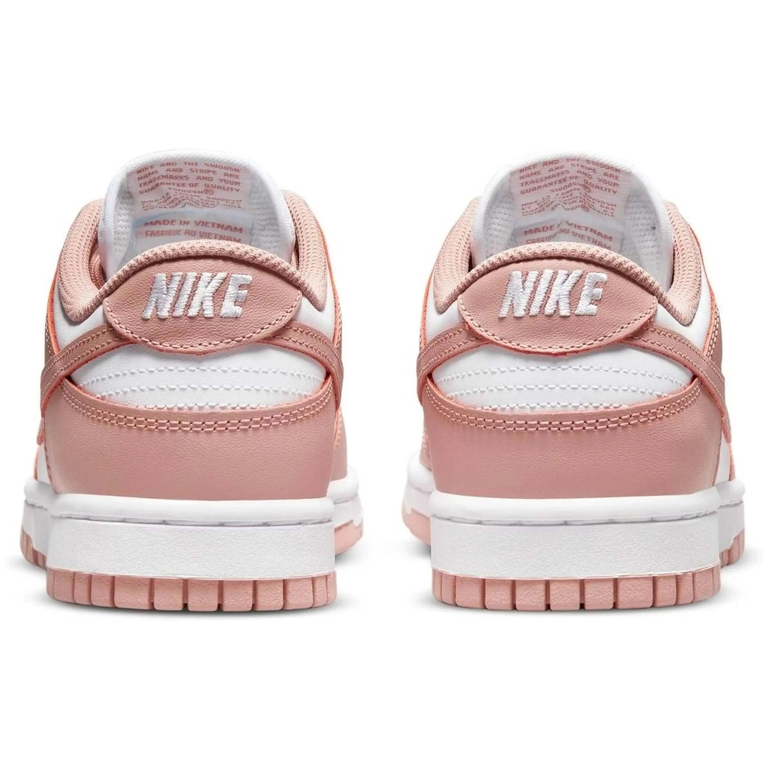 Scarpe - sport walking - donna - Dunk Low - Rose Whisper/White 5/5
