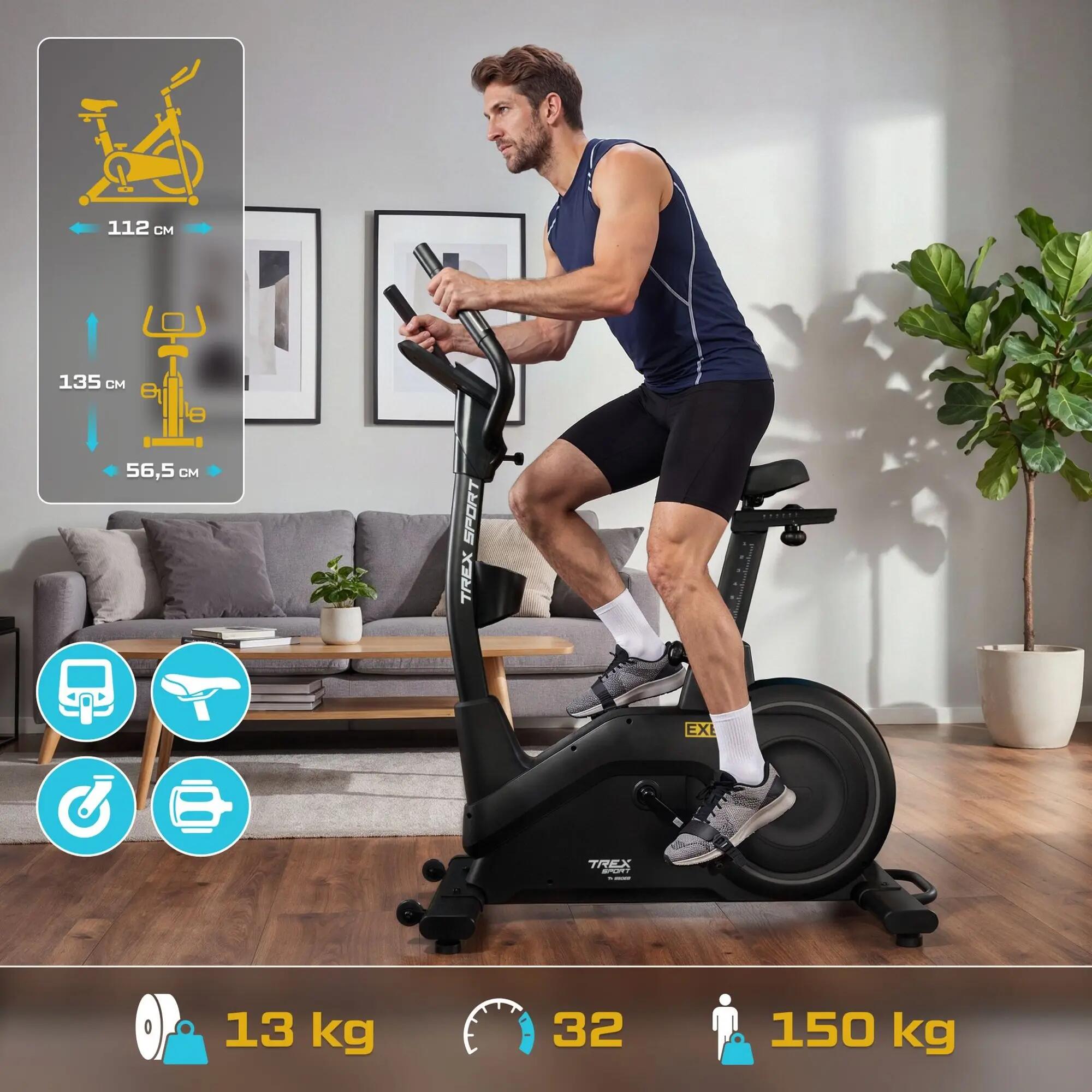 Bike indoor cycling Trex Sport EXEN TX-950EB elettromagnetica 7/7