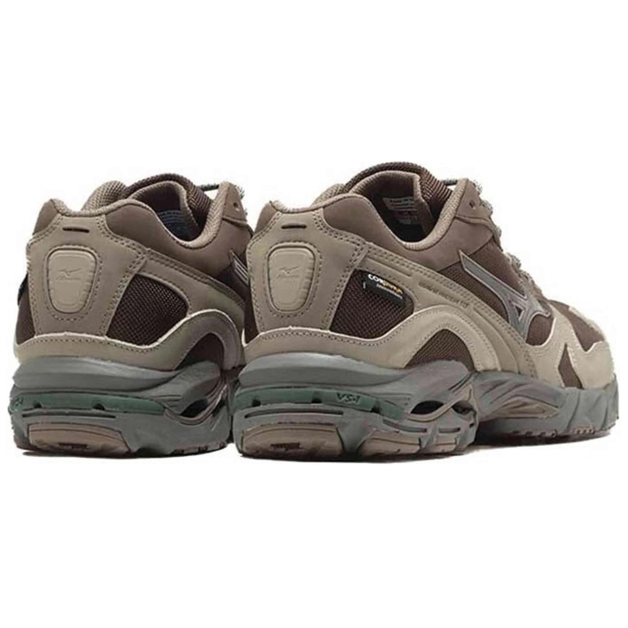 Schoen Mizuno model Mizuno Wave Rider 10 Cordura "Chicory Coffee" voor mannen 3/4