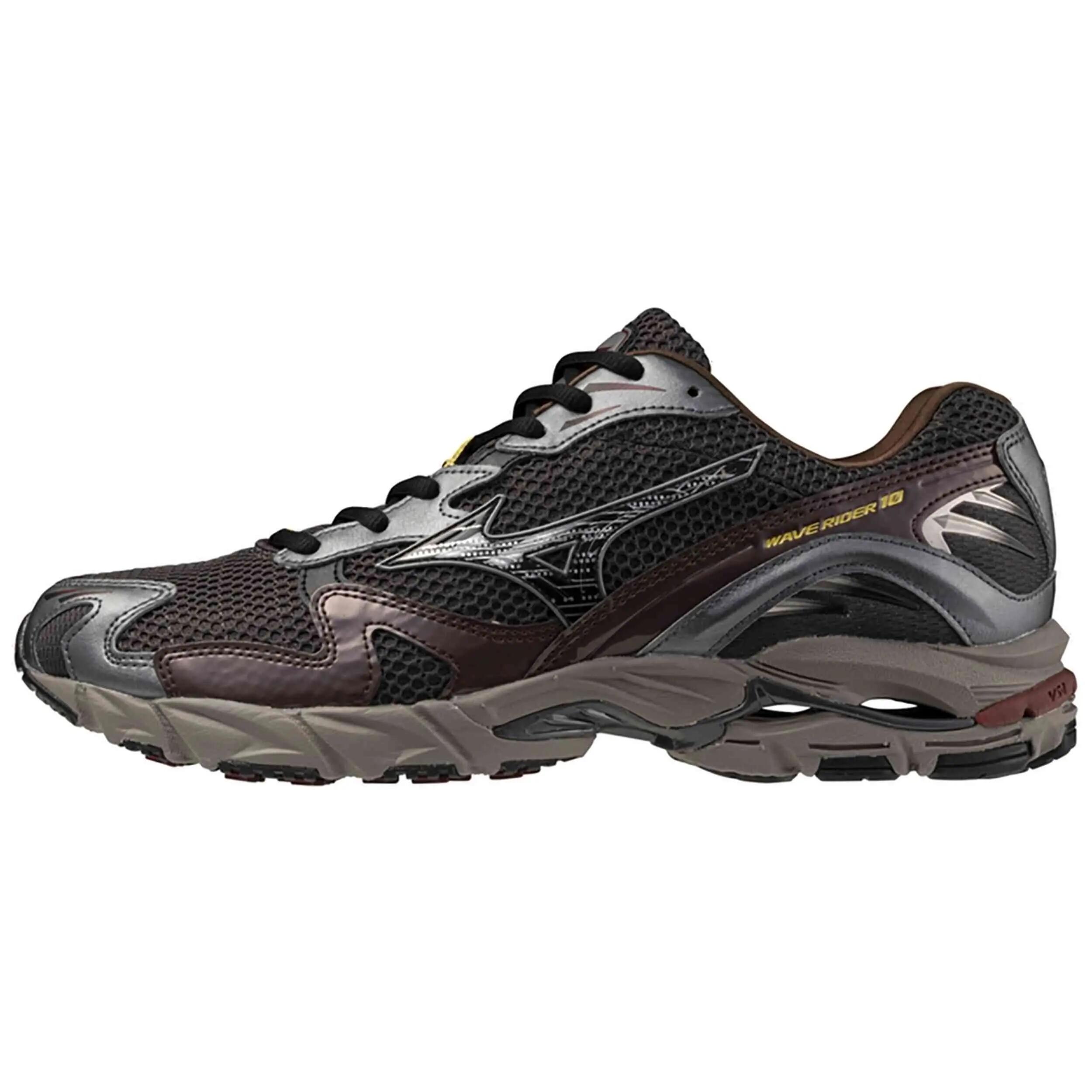 Baskets Mizuno modèle Zapatillas Wave Rider 10 Sport Neo Y2k pour unisexe 2/7