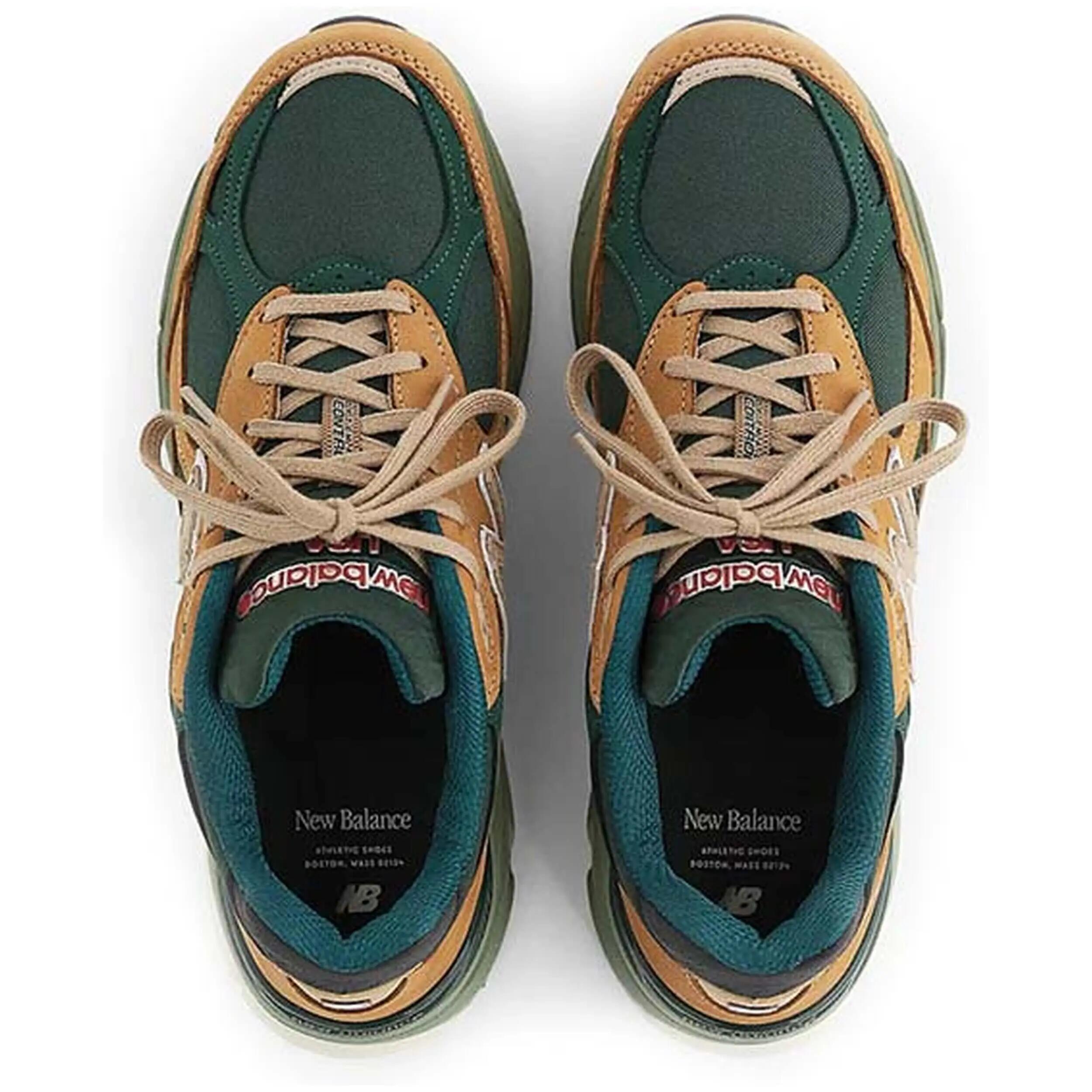 New Balance 990 V3 Made In USA Brown Olive 4/6