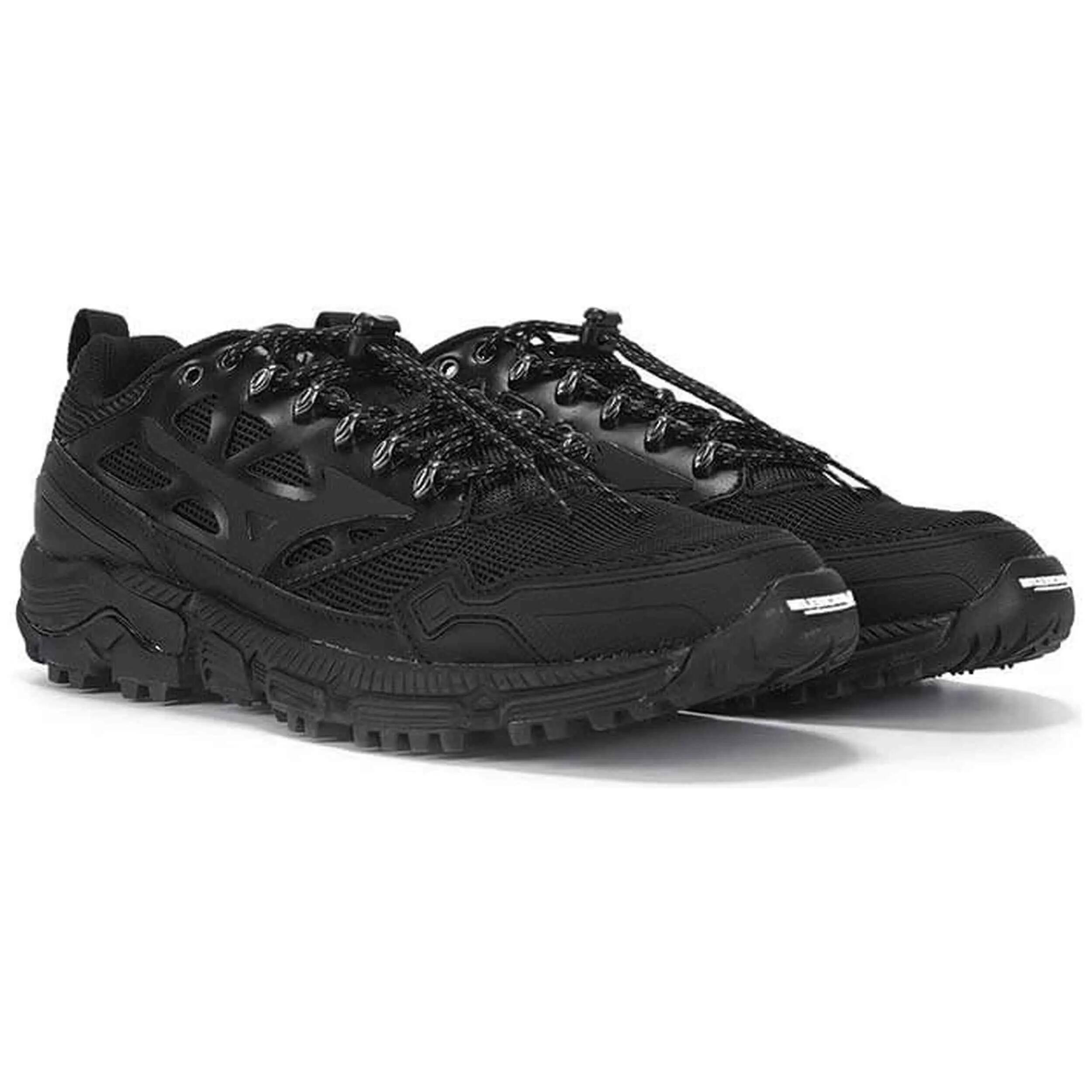 Sapatilhas Mizuno modelo Mizuno Wave Daichi "Black" para unissex 2/4