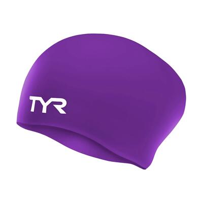 Zwemmuts silicone cheveux longs tyr adulte