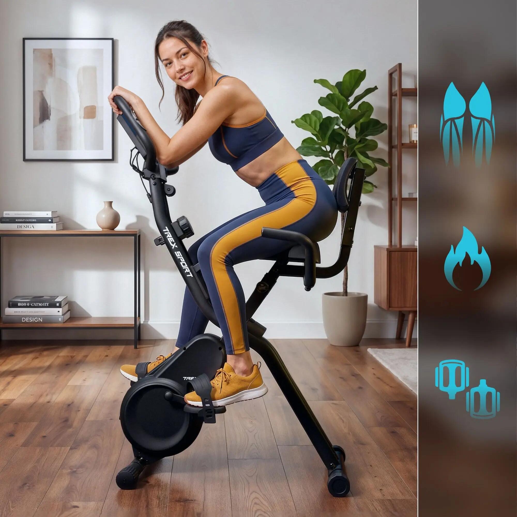 Hometrainer Trex Sport TX-390XB TRIBER magnetisch Bluetooth 7/7
