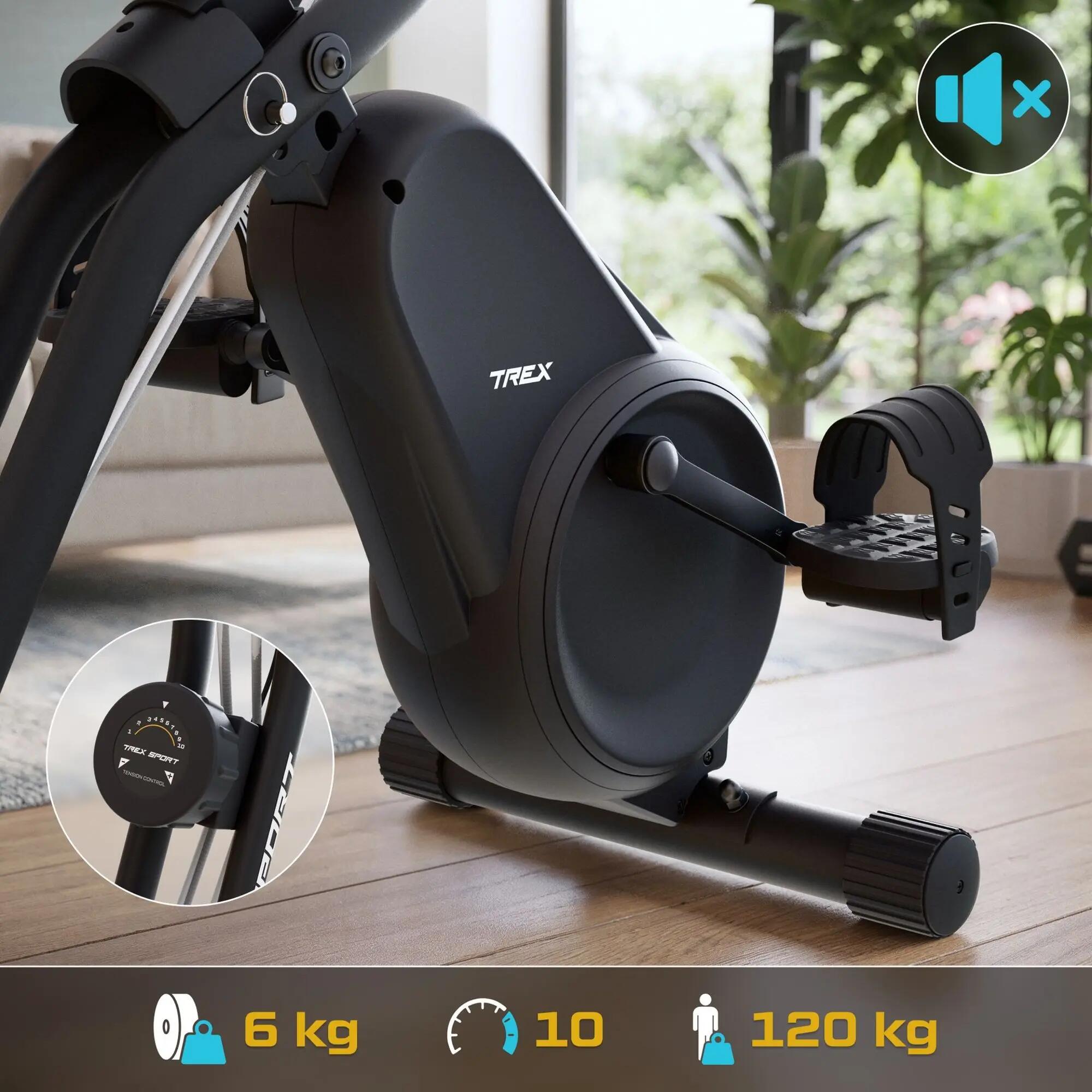 Hometrainer Trex Sport TX-390XB TRIBER magnetisch Bluetooth 3/7