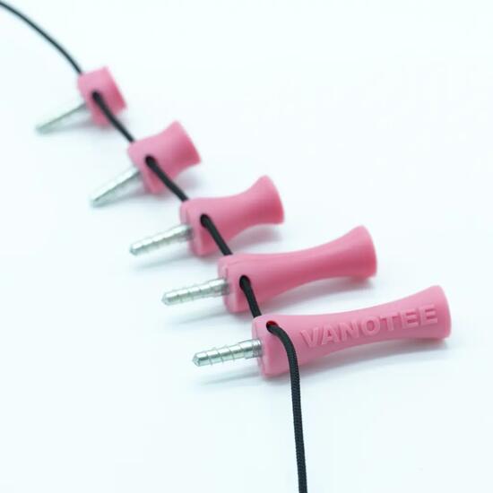 Unisex - Golf - Tee - Langlebig, patentiert - Vanotee - Rosa