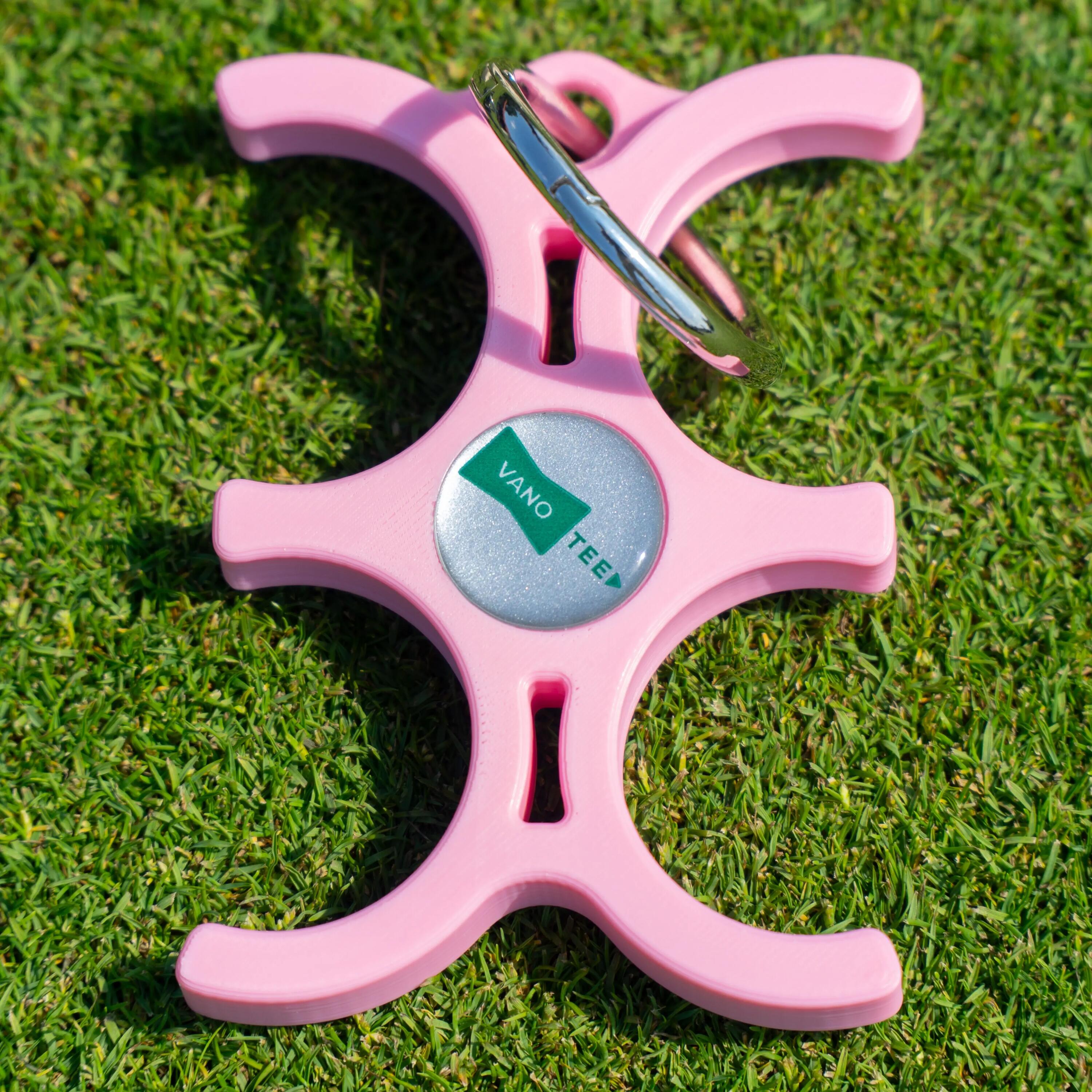 Porte-balles - Golf - Clip - Rose 5/5