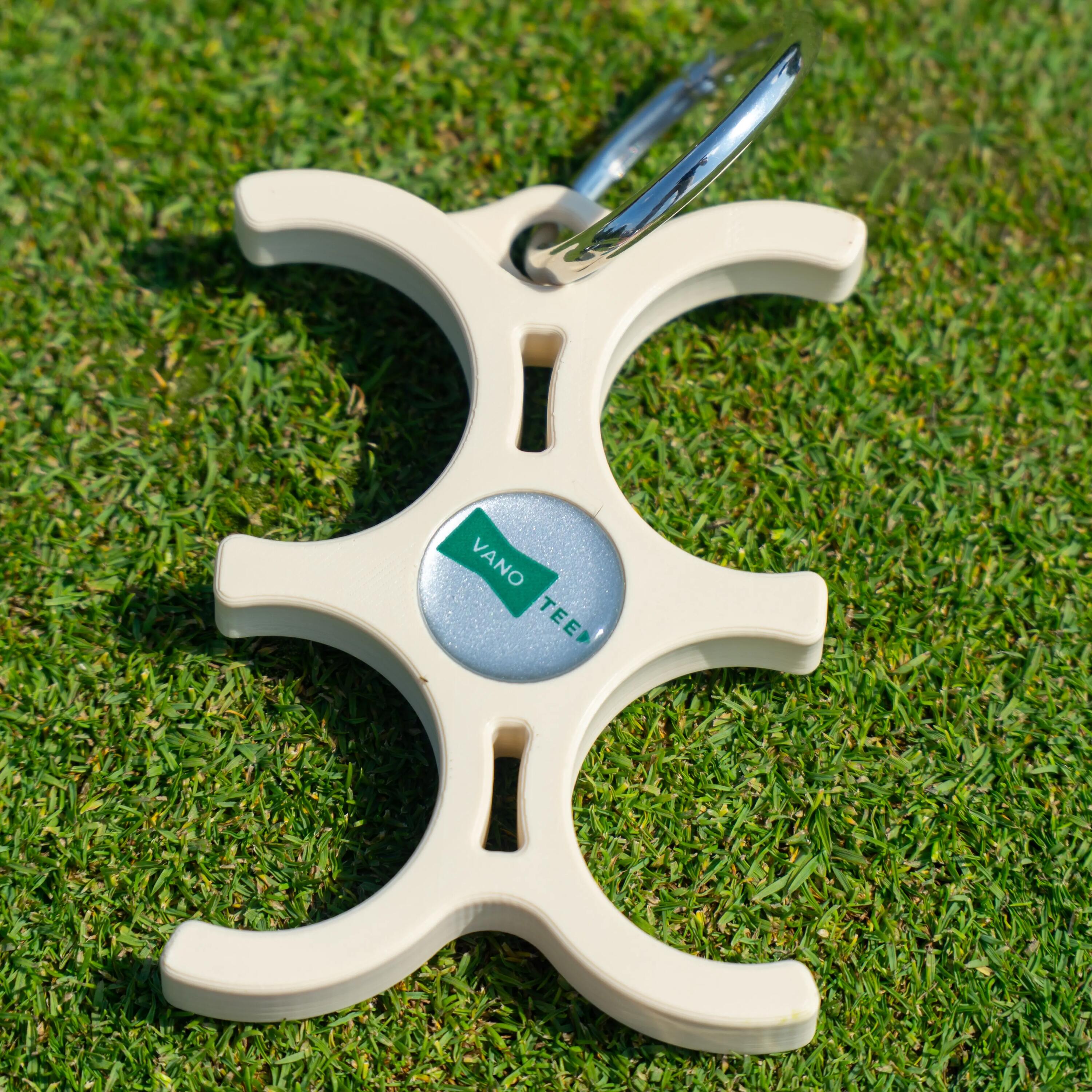 Porte-balles - Golf - Clip - Beige 5/5