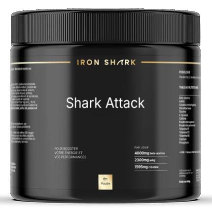 Pre-workout - Shark Attack (360 G) - Fruit Punch