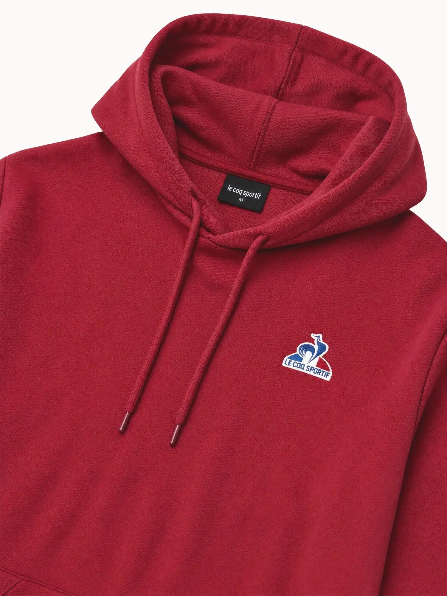Sweat Bordeaux Homme Le Coq Sportif Hoody 4/7