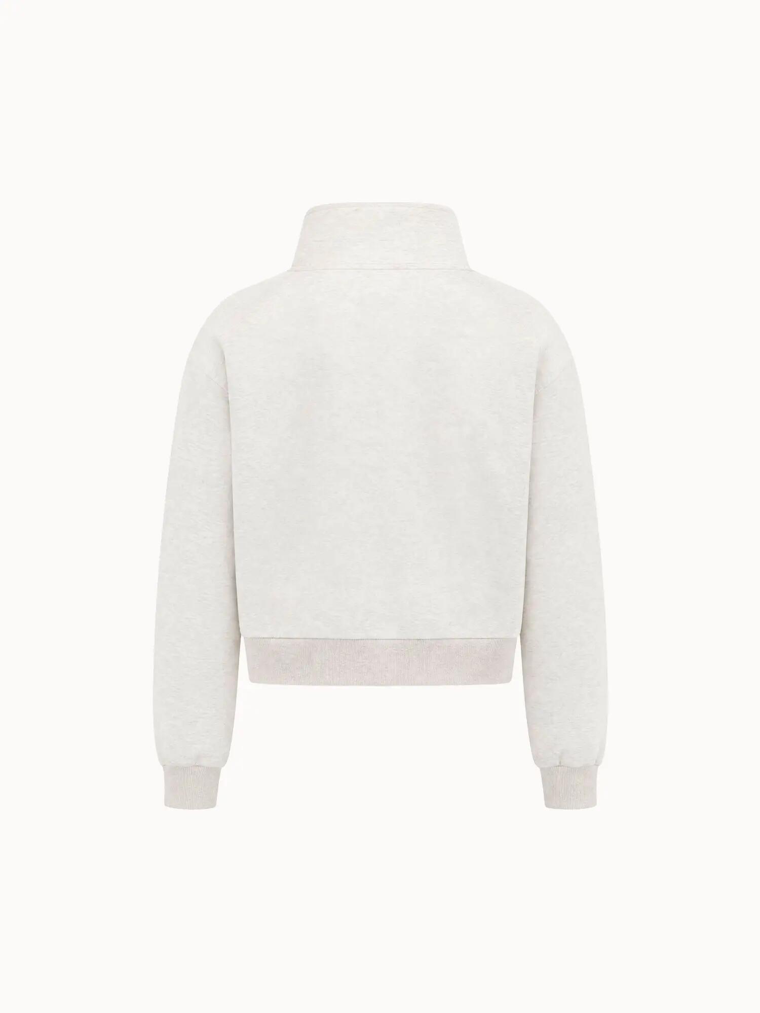 Felpa con cerniera a metà da donna Le Coq Sportif Heritage 3/5