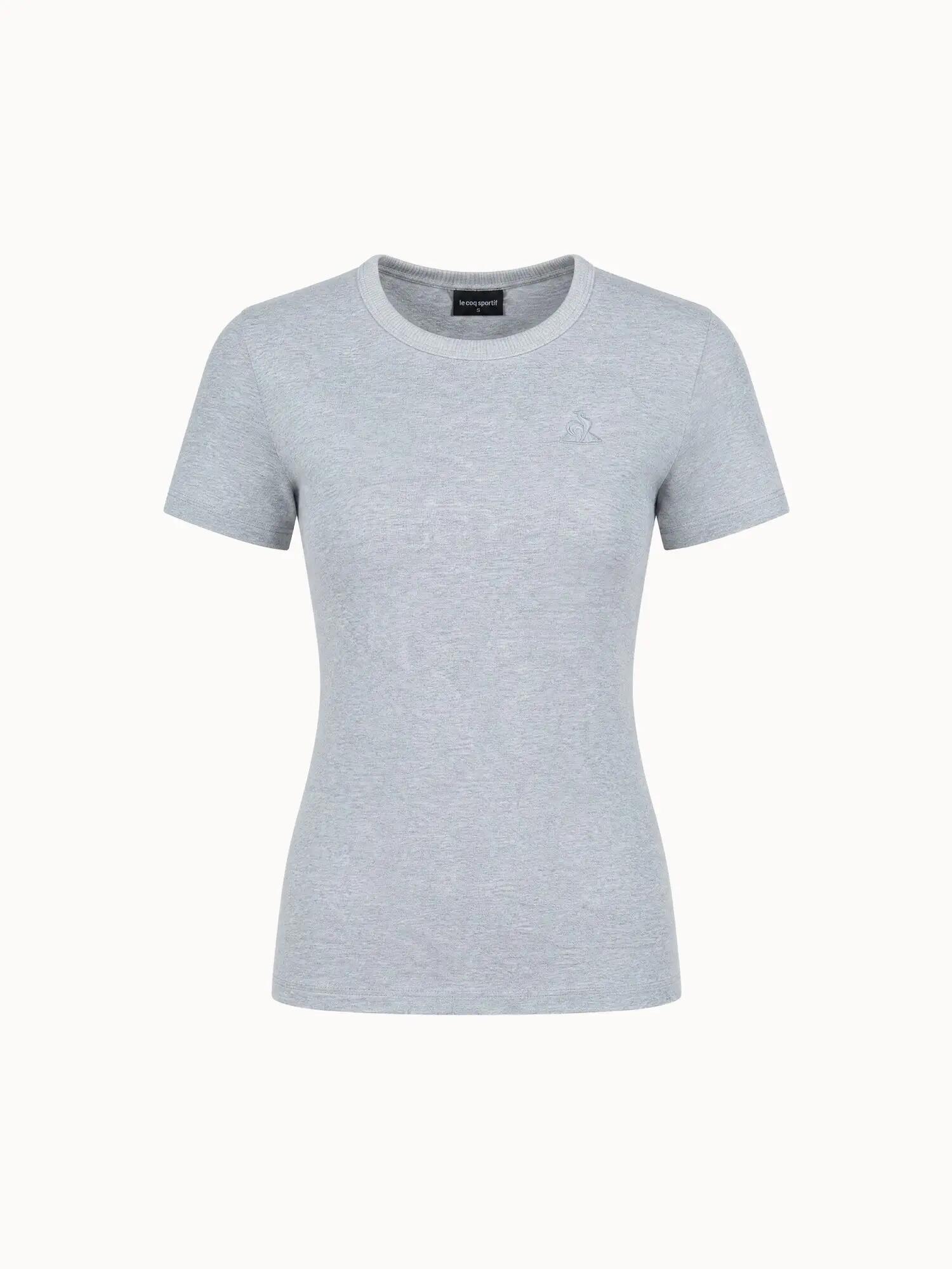 T-shirt Essentiel en jersey Essentiels ton/ton 1/3