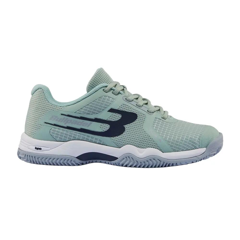 ZAPATILLAS BULLPADEL INDIGA W 26I 014 VERDE MUJER 37 5/7