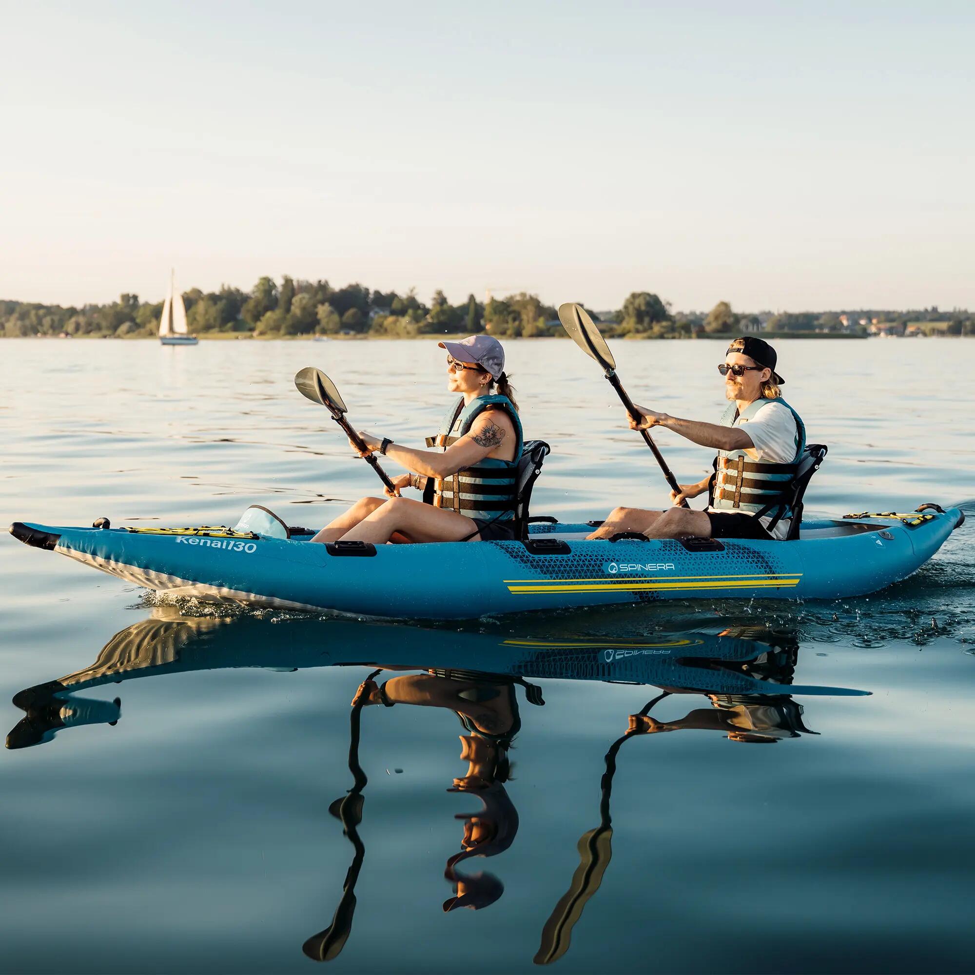 Spinera Kayak KENAI 130 | 396x97cm | 1-2 Pers | High Pref | Tour & Fishing 9/12