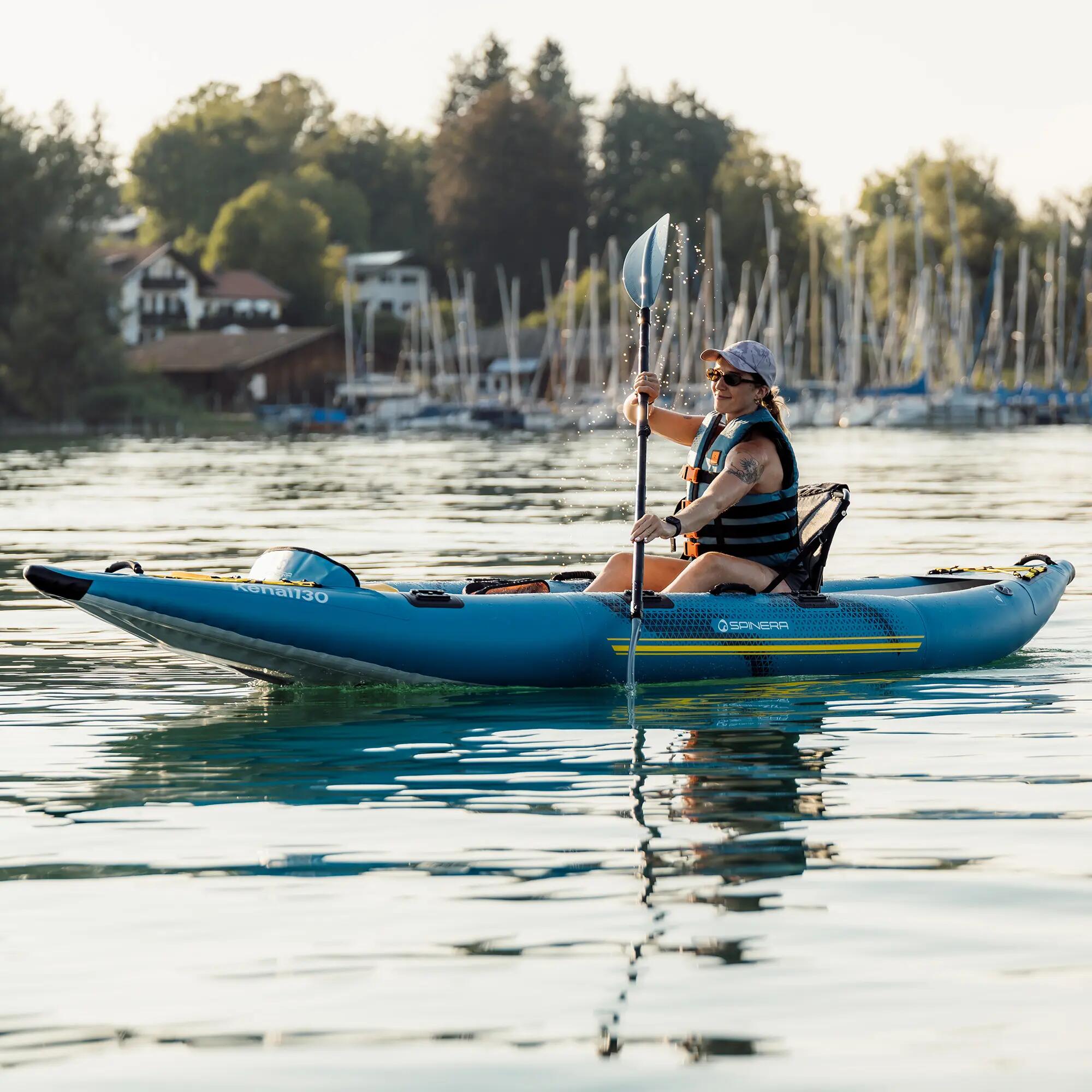 Spinera Kayak KENAI 130 | 396x97cm | 1-2 Pers | High Pref | Tour & Fishing 12/12