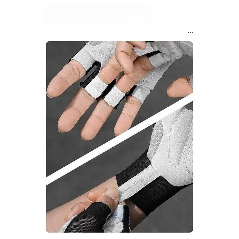 Handschoenen wielrennen anti-schok halfvinger 4/7