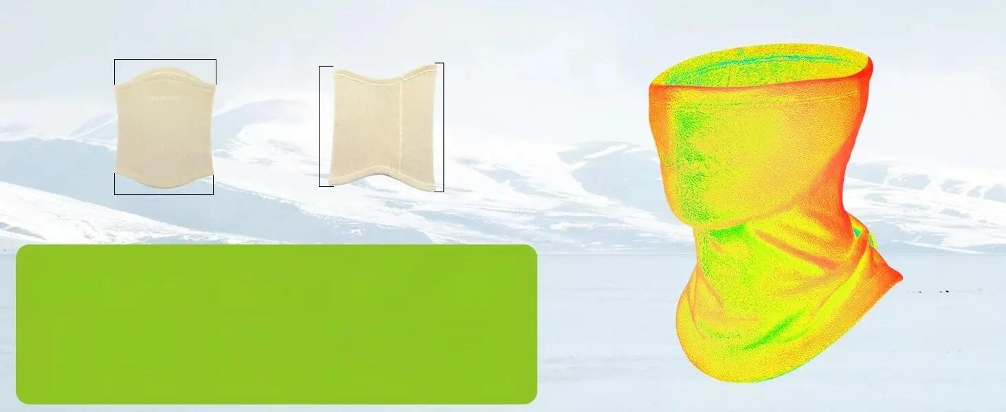 Komin polarowy dwustronny zimowy QUNATURE 6/7