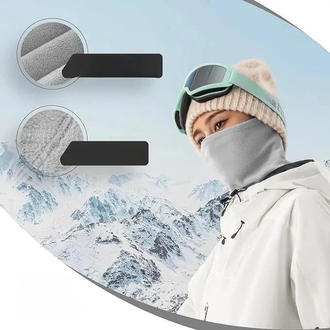 Cache-cou polaire réversible hiver QUNATURE 2/7