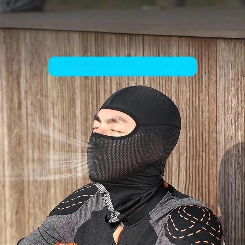 Gezichtsmasker anti-UV ijszijde ademend voor wielrennen vissen 6/7