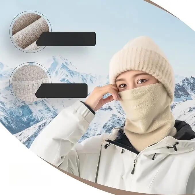 Halstuch Fleece wendbar Winter QUNATURE 2/7