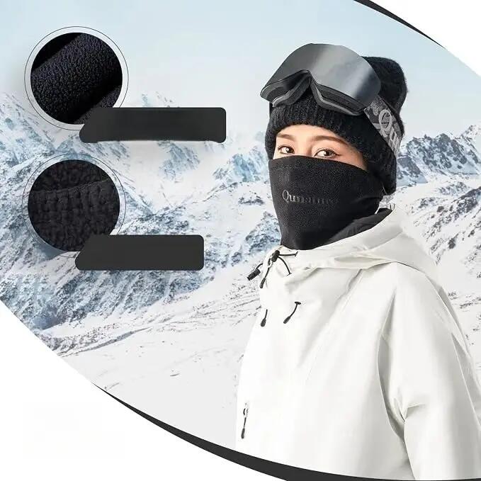 Cache-cou polaire réversible hiver QUNATURE 2/7