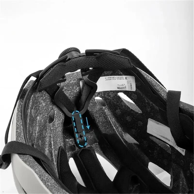 Kask z odpinanymi soczewkami fotochromatycznymi i tylnym światłem 7/7