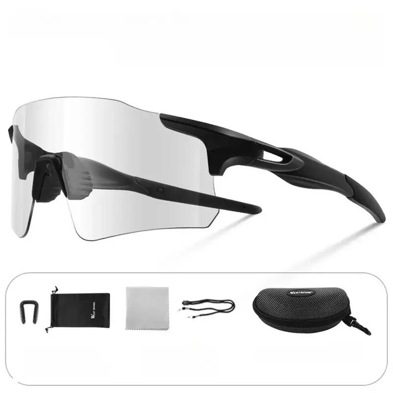 Sonnenbrille Sport photochromatisch beschlagfrei winddicht 7/7