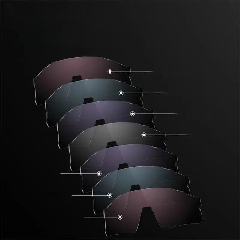 Sonnenbrille Sport photochromatisch beschlagfrei winddicht 3/7
