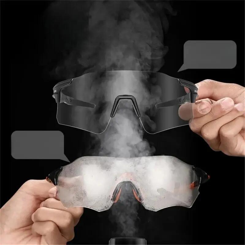 Sonnenbrille Sport photochromatisch beschlagfrei winddicht 2/7