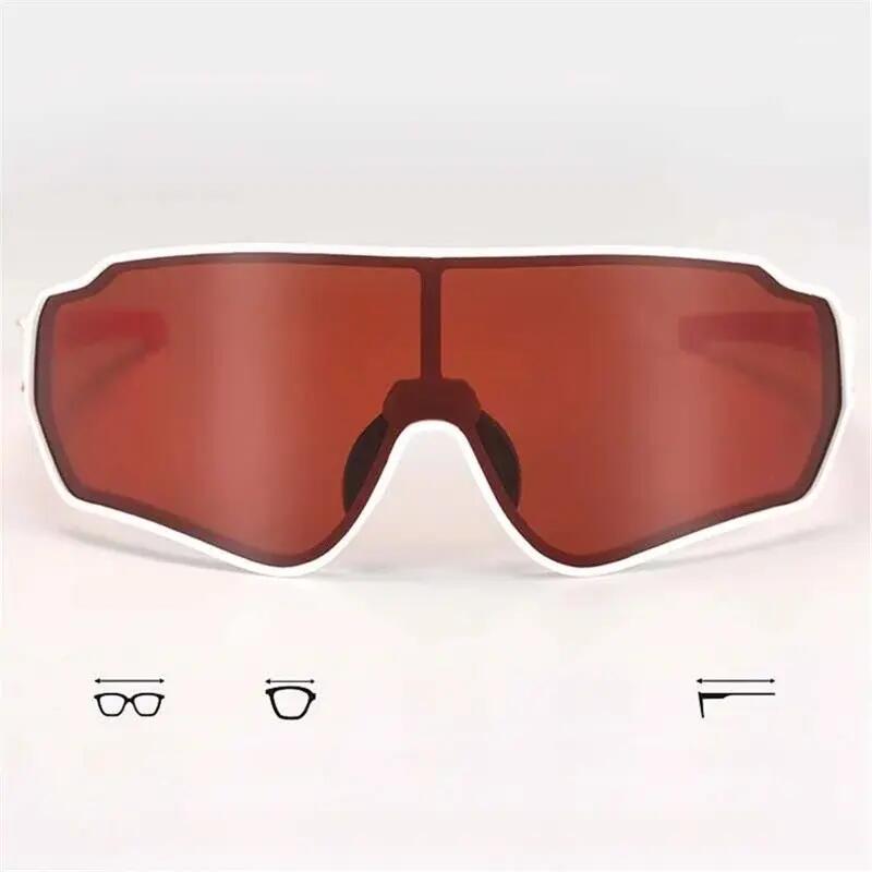 Occhiali ciclismo fotocromatici polarizzati antivento 5/7